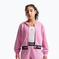 Detská mikina Nike Pro Fleece pink rise/pink rise/black/white