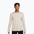 Pánske tričko longsleeve Nike 24.7 ImpossiblySoft Light light orewood brown/sail/light iron ore