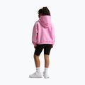 Detská mikina Nike Sportswear Studio Fleece pink rise/white 3