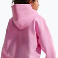 Detská mikina Nike Sportswear Studio Fleece pink rise/white 7