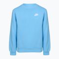 Detská mikina Nike Sportswear Club Fleece football blue/white