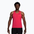 Pánske bežecké tričko Nike AeroSwift fusion red/black