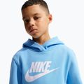 Detská mikina Nike Sportswear Club Fleece football blue/white 4