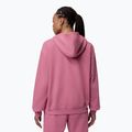 Dámska mikina Jordan Fleece Hoodie desert berry/white 3