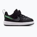 Detské topánky Nike Court Borough Low black/smoke grey/white/illusion green