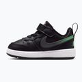 Detské topánky Nike Court Borough Low black/smoke grey/white/illusion green 2