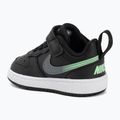 Detské topánky Nike Court Borough Low black/smoke grey/white/illusion green 3