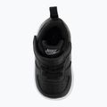 Detské topánky Nike Court Borough Low black/smoke grey/white/illusion green 5