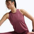 Dámske bežecké tričko Nike Swift Dri-Fit Tank Top pink smoke 6