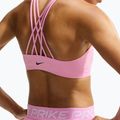 Fitness podprsenka Nike Indy Strappy pink rise/black 4