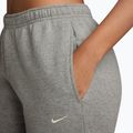Dámske nohavice Nike Studio Fleece dark grey heather/sail 3