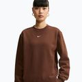 Dámska mikina Nike Studio Fleece cacao wow/sail 4