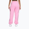 Dámske nohavice Nike Studio Fleece pink rise/pink smoke 2