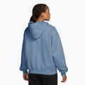 Dámska mikina Nike Studio Fleece Medium Weight Oversized Full Zip work blue/sail 2
