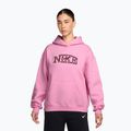 Dámska mikina Nike Studio Fleece pink rise/pink smoke