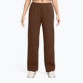 Dámske nohavice Nike Studio Fleece cacao wow/sail