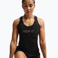 Dámske tréningové tričko Nike One black/black/university red/white 3