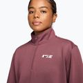 Dámska tréningová mikina Nike Studio Fleece Sport pink smoke/mystic dates/white 3