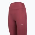 Dámske legíny Nike One pink smoke/pink smoke/pink rise/white 9