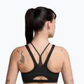Fitness podprsenka Nike One black/smoke grey/university red 2