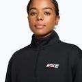 Dámska tréningová mikina Nike Studio Fleece Sport black/university red/white 3