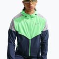 Pánska bežecká bunda Nike Impossibly Light Windrunner midnight navy/illusion green/wolf grey 4