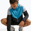 Pánska bežecká bunda Nike Impossibly Light Windrunner black/light current blue/wolf grey 7