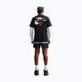 Pánske bežecké tričko Nike Dri-Fit Graphic black/white 2
