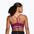 Fitness podprsenka Nike Pro Seamless Light Support true berry/white 2