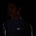 Dámske bežecké tričko longsleeve Nike Tempo Swoosh Run Dri-Fit 1/4-Zip LS gridiron/white 4