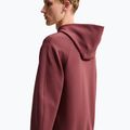 Pánska tréningová mikina Nike 24.7 ImpossiblySoft Light Boulder/Black/Burgundy Crush 5