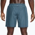 Pánske bežecké šortky Nike Miler Dri-Fit 2in1 7" smokey blue/cerulean 2