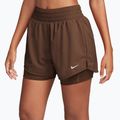 Dámske šortky Nike One Dri-Fit High-Waisted 3" 2In1 cacao wow/white 3
