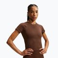 Dámske tréningové tričko Nike Pro Seamless Dri-Fit SS cacao wow 4