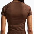 Dámske tréningové tričko Nike Pro Seamless Dri-Fit SS cacao wow 5