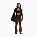 Dámske legíny Nike One High Waisted Flared cacao wow/white 2