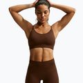 Dámske šortky Nike Pro Seamless High-Waisted Biker 5" cacao wow
