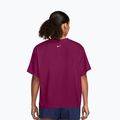 Dámske tréningové tričko Nike Pro Dri-Fit Loose true berry/white 2