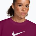 Dámske tréningové tričko Nike Pro Dri-Fit Loose true berry/white 3