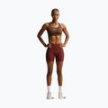 Dámska fitness podprsenka Nike Swoosh Medium Support cacao wow/white 2