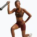 Dámska fitness podprsenka Nike Swoosh Medium Support cacao wow/white 6