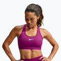 Dámska fitness podprsenka Nike Swoosh Medium Support true berry/white 4
