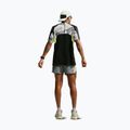 Pánske bežecké tričko Nike Dri-FIT Printed SS smoke grey/black/light lemon twist 3