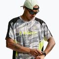 Pánske bežecké tričko Nike Dri-FIT Printed SS smoke grey/black/light lemon twist 4