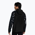 Pánska bežecká bunda Nike Miler Repel UV Printed black/black 2