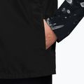 Pánska bežecká bunda Nike Miler Repel UV Printed black/black 3