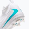 Detské kopačky Nike Phantom 6 High Academy Jr FG/MG white/white/dusty cactus 7