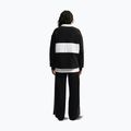 Dámska mikina Nike Studio Fleece Medium Weight total black/sail/sail 3