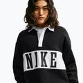 Dámska mikina Nike Studio Fleece Medium Weight total black/sail/sail 4