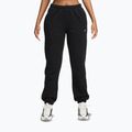 Dámske nohavice Nike Studio Fleece total black/sail